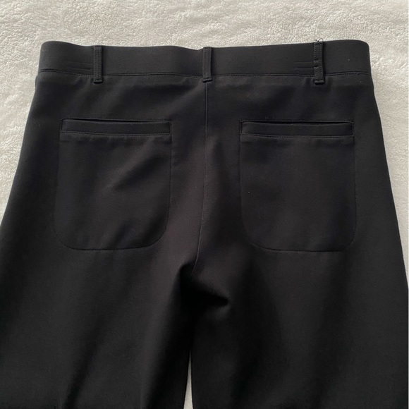 BETABRAND Boot Cut Two Pocket Dress Pants Yoga Pants Black - Picture 4 of 7